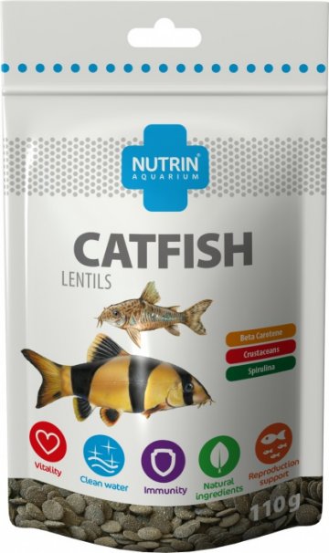 NUTRIN Aquarium - Catfish Lentils 110g (250ml)