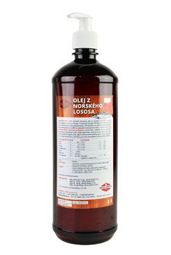 Lososový olej 100% pes ZEUS 1000ml Lososový olej 100% pes ZEUS 1000ml