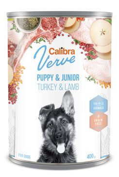 Calibra Dog Verve konz.GF Junior Turkey&Lamb…
