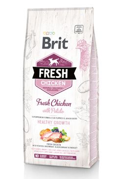 Brit Fresh Dog Chicken&Potato Puppy Healthy…