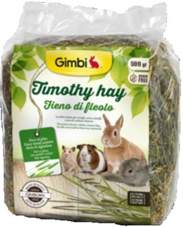 GIMBI seno z bojínku lůčního 500g GIMBI seno z bojínku lůčního 500g