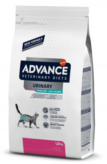 ADVANCE-VD Cat Avet Cat St.Urinary Low Cal. 1,25kg