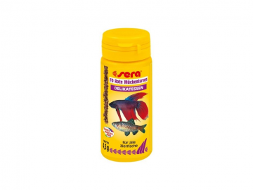 Sera červené komáří larvy FD Rote Mückenlarven (Red Bloodworms) 50ml Sera červené komáří larvy FD Rote Mückenlarven (Red Bloodworms) 50ml
