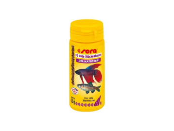 Sera červené komáří larvy FD Rote Mückenlarven (Red Bloodworms) 50ml