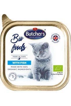 Butcher's Cat Bio s rybou vanička 85g Butcher's Cat Bio s rybou vanička 85g