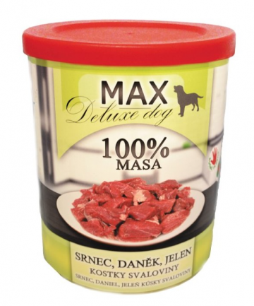 MAX deluxe srnec, daněk, jelen 800g