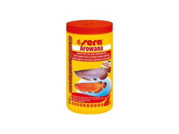 Sera speciální krmivo pro velké masožravé ryby Arowana 1000ml Sera speciální krmivo pro velké masožravé ryby Arowana 1000ml