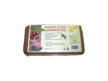 Robimaus Lignocel kokosová briketa 650g Robimaus Lignocel kokosová briketa 650g