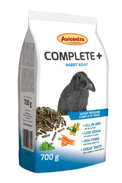 Avicentra COMPLETE+ králík 700g Avicentra COMPLETE+ králík 700g
