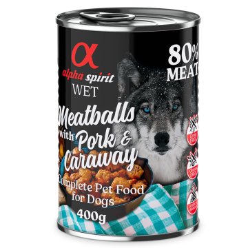 AS MEATBALLS Pork with caraway 400g
