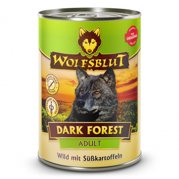 Wolfsblut konz. Dark Forest Adult 395g - zvěřina s batáty