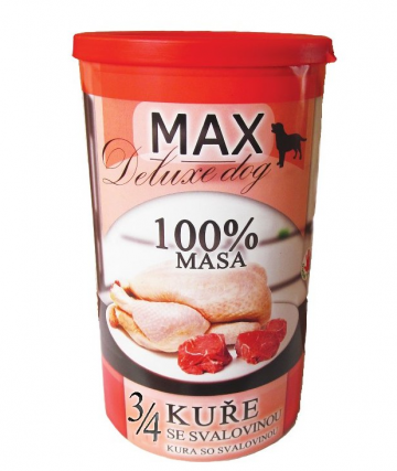 MAX deluxe 3/4 kuřete se svalovinou 1200g MAX deluxe 3/4 kuřete se svalovinou 1200g