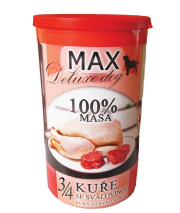 MAX deluxe 3/4 kuřete se svalovinou 1200g