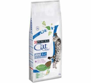 Purina® Cat Chow® 3 in1 s Naturium™ 15kg