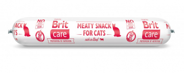 Brit Care Cat Meaty Snack Beef 80g Brit Care Cat Meaty Snack Beef 80g