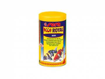 Sera základníé krmivo pro koi a iostatní jezírkové ryby Koi Royal Mini 1l Sera základníé krmivo pro koi a iostatní jezírkové ryby Koi Royal Mini 1l