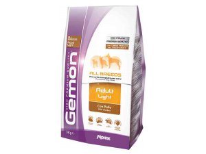 GEMON Dog Adult Light kuře 22/11 3 kg GEMON Dog Adult Light kuře 22/11 3 kg