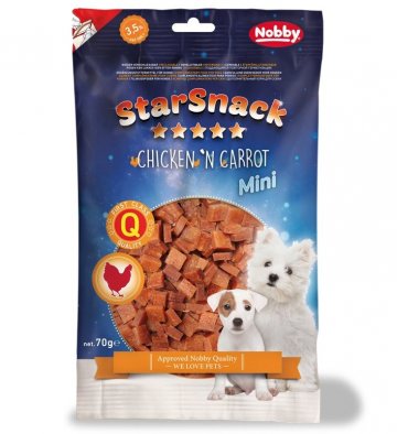Nobby StarSnack Mini Soft kuře+mrkev pamlsky pro…