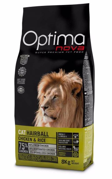 OPTIMAnova Cat Hairball 8 kg