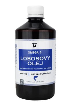 Lososový olej 100% surový ProFitPet 500ml Lososový olej 100% surový ProFitPet 500ml