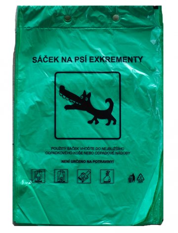 Sáček na psí exkrementy 50ks Sáček na psí exkrementy 50ks