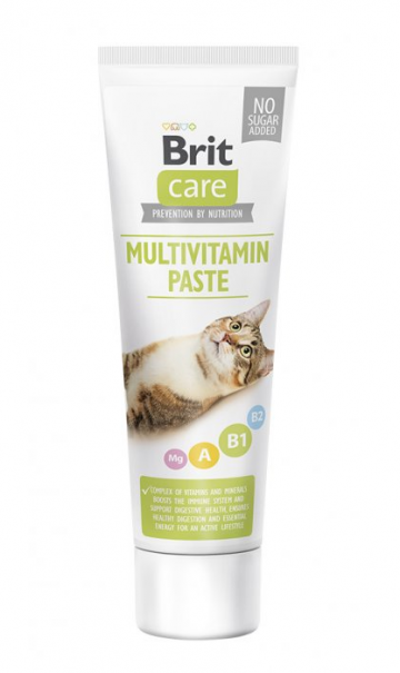 Brit Care Cat Paste Multivitamin 100g Brit Care Cat Paste Multivitamin 100g