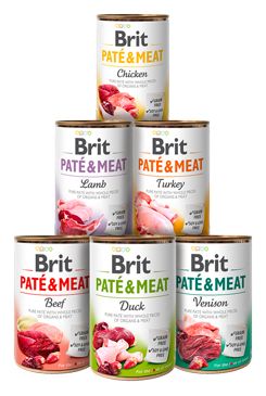Brit Paté & Meat MIX PACK 6x400g Brit Paté & Meat MIX PACK 6x400g