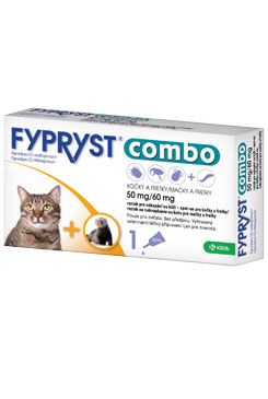 Fypryst combo spot-on 50/60mg kočka a fretka…