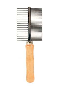 Hřeben na srst ENGLAND oboustranný 17cm 1ks TR Hřeben na srst ENGLAND oboustranný 17cm 1ks TR