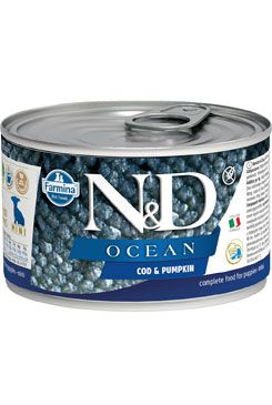 N&D DOG OCEAN Puppy Codfish & Pumpkin Mini 140g N&D DOG OCEAN Puppy Codfish & Pumpkin Mini 140g