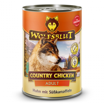 Wolfsblut konz. Country Chicken Adult 395g - drůbež a brambory