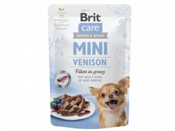 Brit Care Mini Venison fillets in gravy 85g Brit Care Mini Venison fillets in gravy 85g