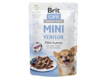 Brit Care Mini Venison fillets in gravy 85g