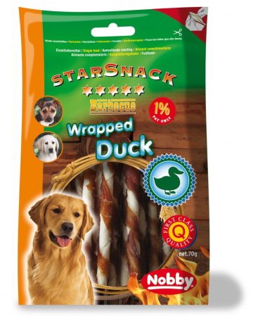 Nobby StarSnack BBQ Wrapped Duck bůvolí tyčinka…