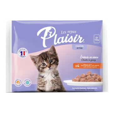 Plaisir cat Kapsa Multipack pro koťata kuřecí…