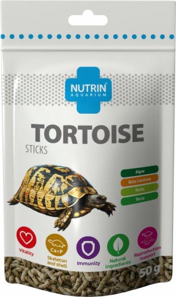 NUTRIN Aquarium - Tortoise Sticks 50g (250ml)