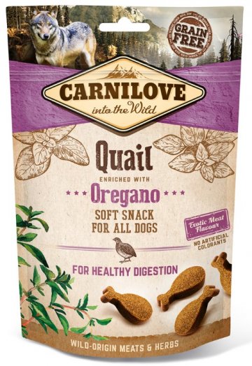 Carnilove Dog Semi Moist Snack Quail & Oregano…