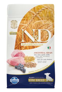 N&D LG DOG Puppy Mini Lamb & Blueberry 800g N&D LG DOG Puppy Mini Lamb & Blueberry 800g