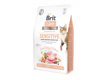 Brit Care Cat Grain-Free Sensitive Healthy Digestion & Delicate Taste 2kg Brit Care Cat Grain-Free Sensitive Healthy Digestion & Delicate Taste 2kg