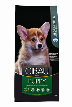 CIBAU Puppy Medium 12kg+2kg ZDARMA CIBAU Puppy Medium 12kg+2kg ZDARMA