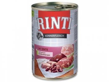Finnern Rinti konzerva pro psy kachna 12x400g Finnern Rinti konzerva pro psy kachna 12x400g