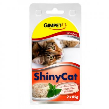 ShinyCat konzerva kuřecí 2x70g (8x) ShinyCat konzerva kuřecí 2x70g (8x)