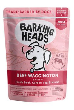 BARKING HEADS Beef Waggington kapsička 300g BARKING HEADS Beef Waggington kapsička 300g