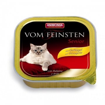 Animonda Vom Feinsten Senior paštika pro starší kočky drůbeží 100g