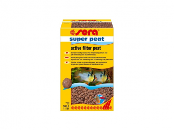 Sera rašelinový granulát Super Peat 500g Sera rašelinový granulát Super Peat 500g