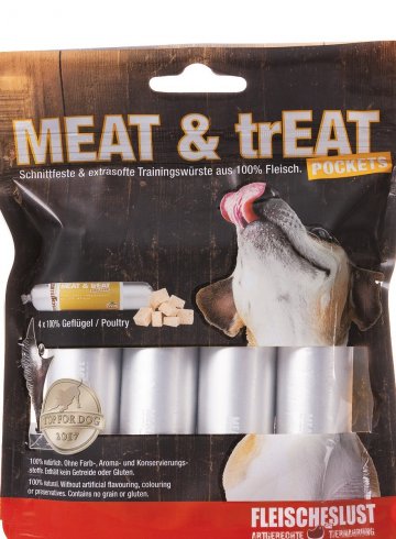 MEAT & TREAT POULTRY 4x40g 
