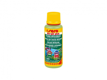 Sera přípravek pro zvýšení pH akvarijní vody KH/pH-plus 100ml Sera přípravek pro zvýšení pH akvarijní vody KH/pH-plus 100ml