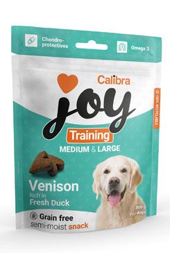 Calibra Joy Dog Training M&L Venison&Duck…