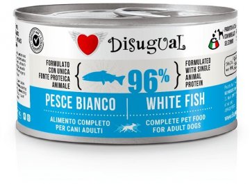 Disugual Dog Mono White Fish konzerva 150g