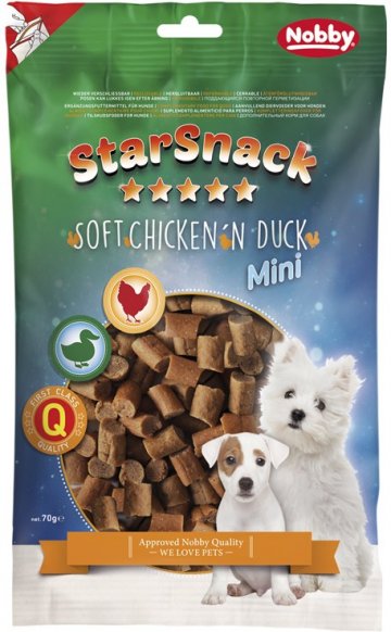 Nobby StarSnack Mini pamlsek pro psa kuře+kachna…